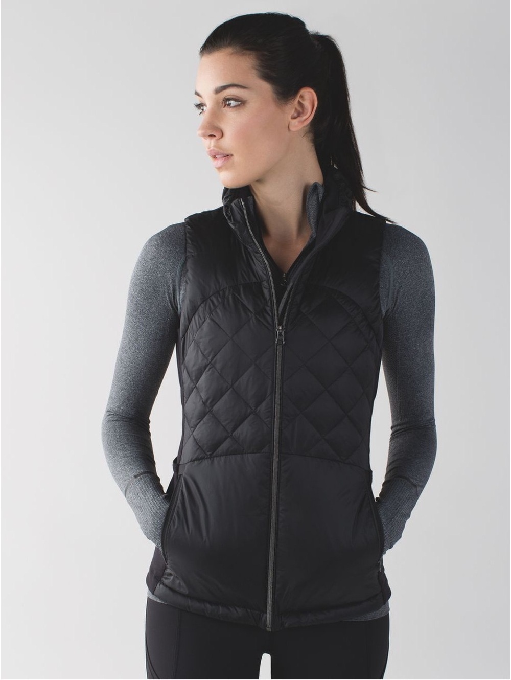 🆕🖤 ORIGINAL OG 2015 Lululemon Down for a Run Vest
